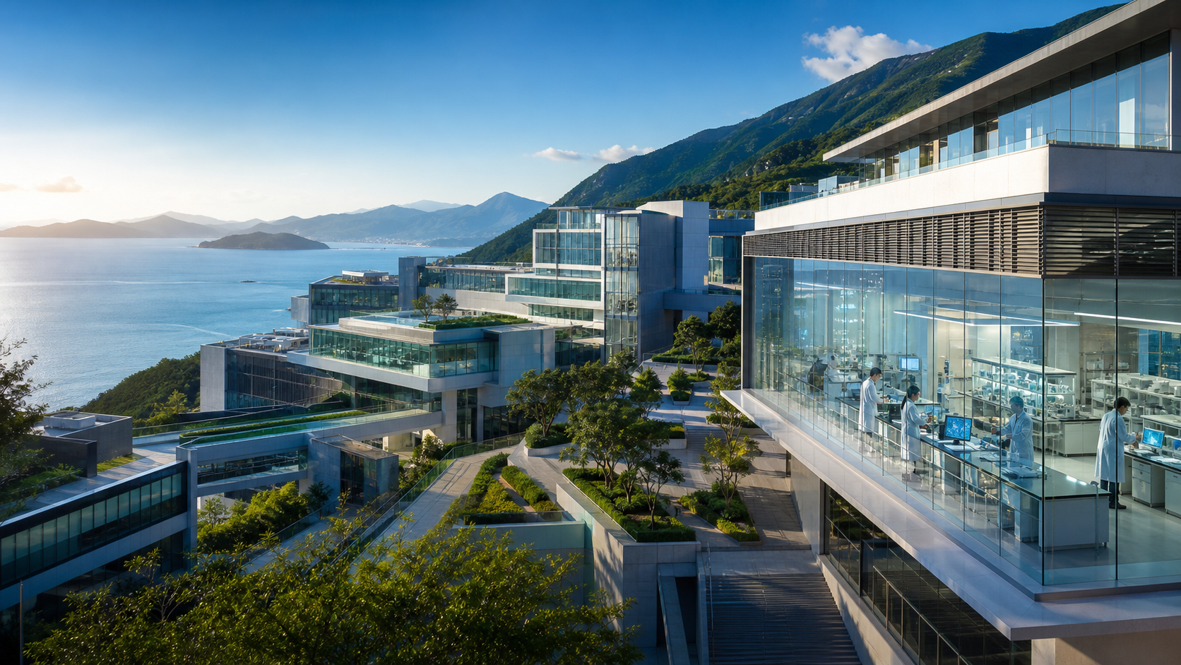 HKUST 校园风格视觉图